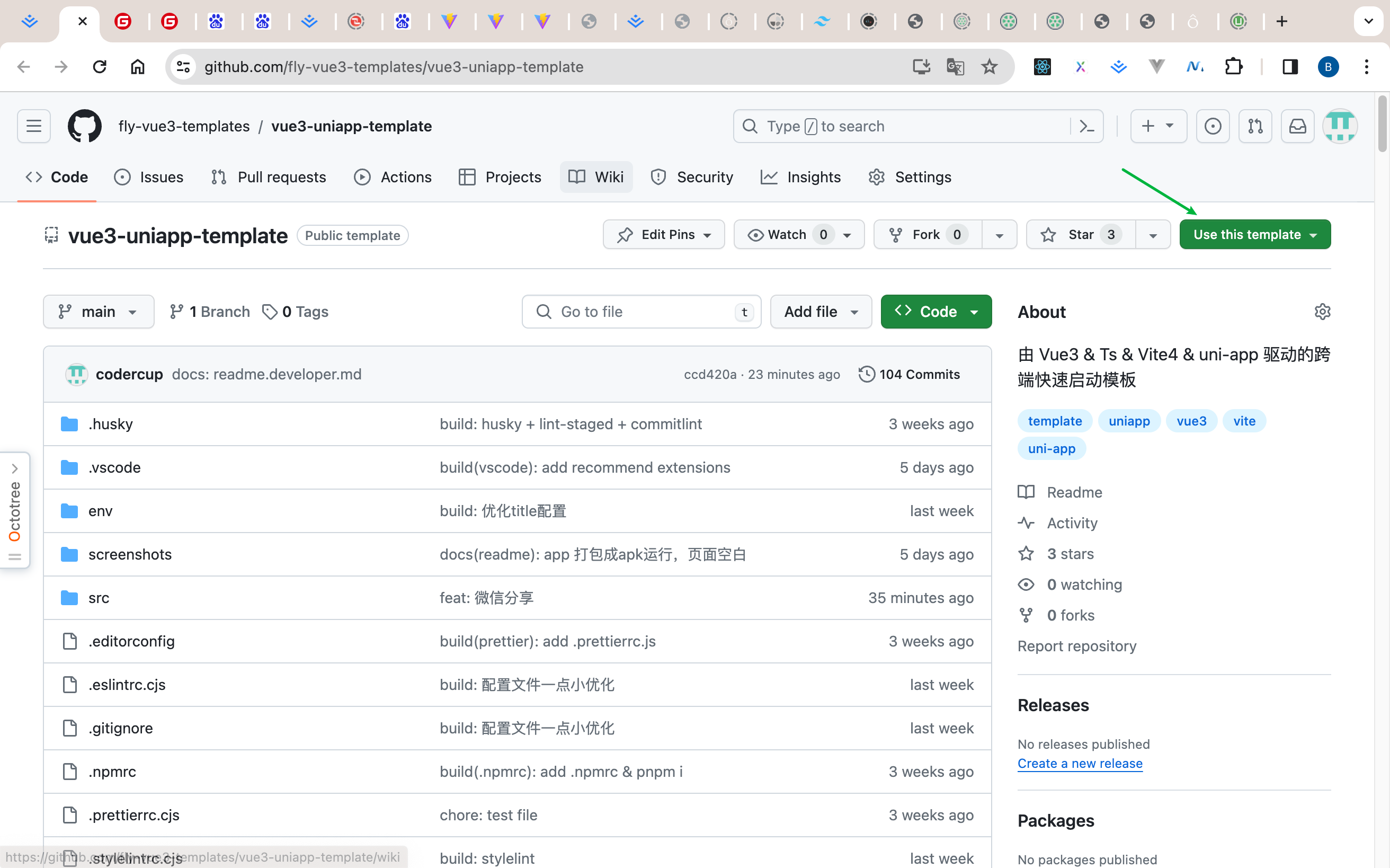 Github template